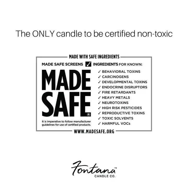 Fontana Candle Co. – Lavender Essential Oil Beeswax Wooden Wick Jar Candle