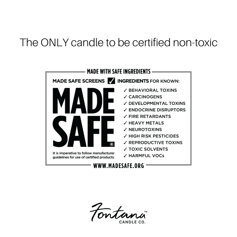 Fontana Candle Co. – Wildflower Citrus Essential Oil Natural Beeswax Jar Candle