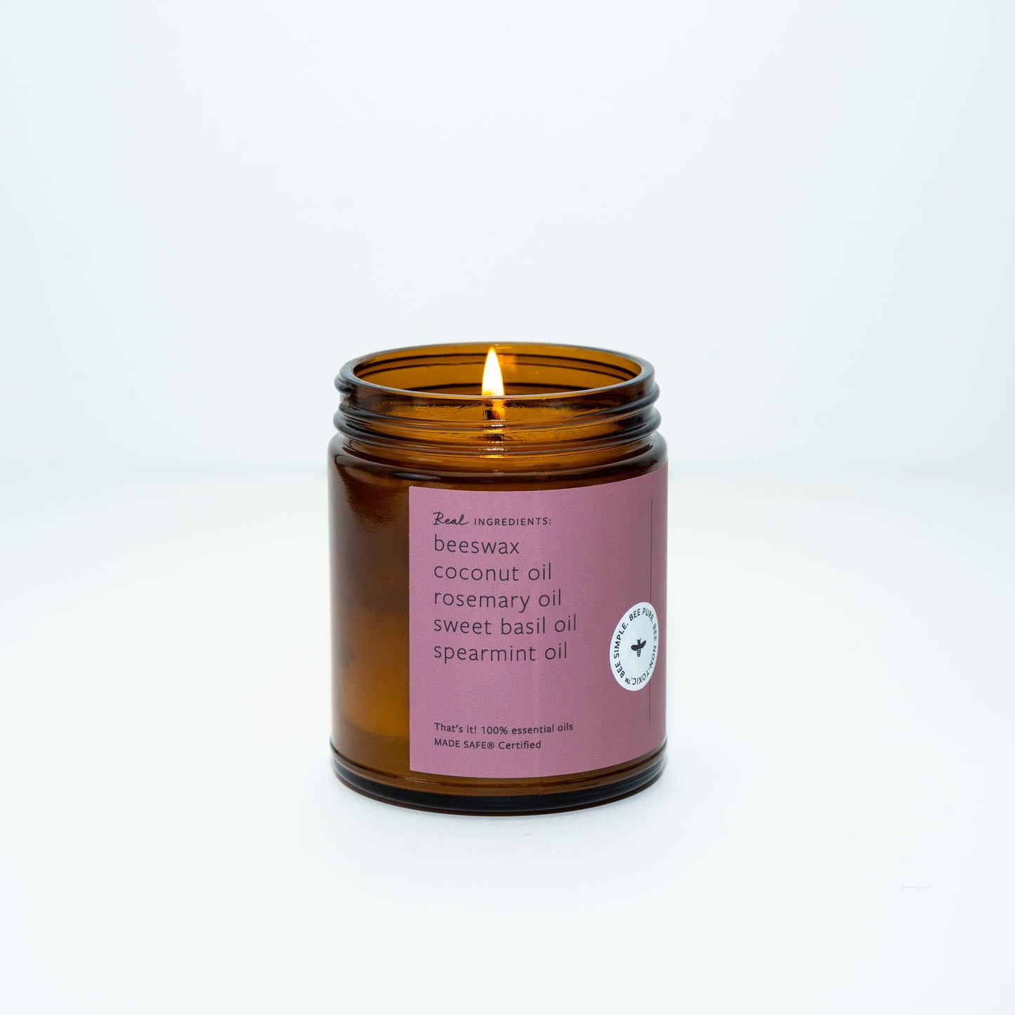 Fontana Candle Co. – Farmer’s Market Natural Beeswax Essential Oil Jar Candle