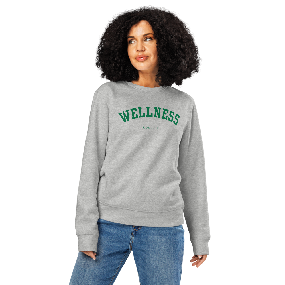"Wellness" Organic Crewneck Sweatshirt