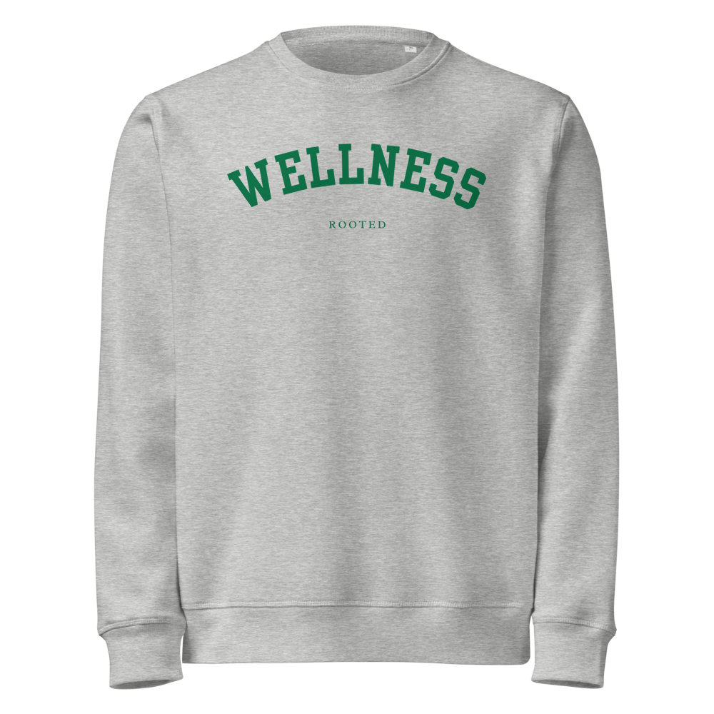 "Wellness" Organic Crewneck Sweatshirt