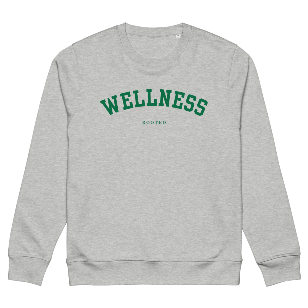"Wellness" Organic Crewneck Sweatshirt