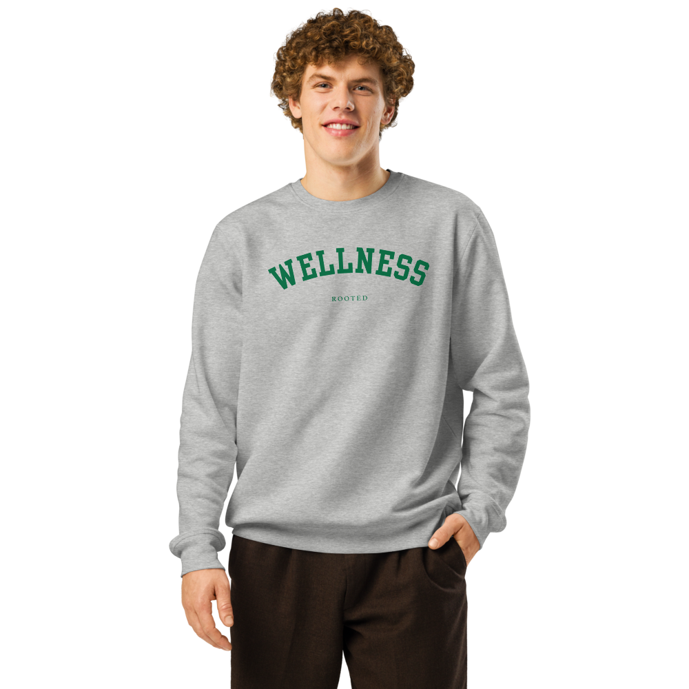 "Wellness" Organic Crewneck Sweatshirt