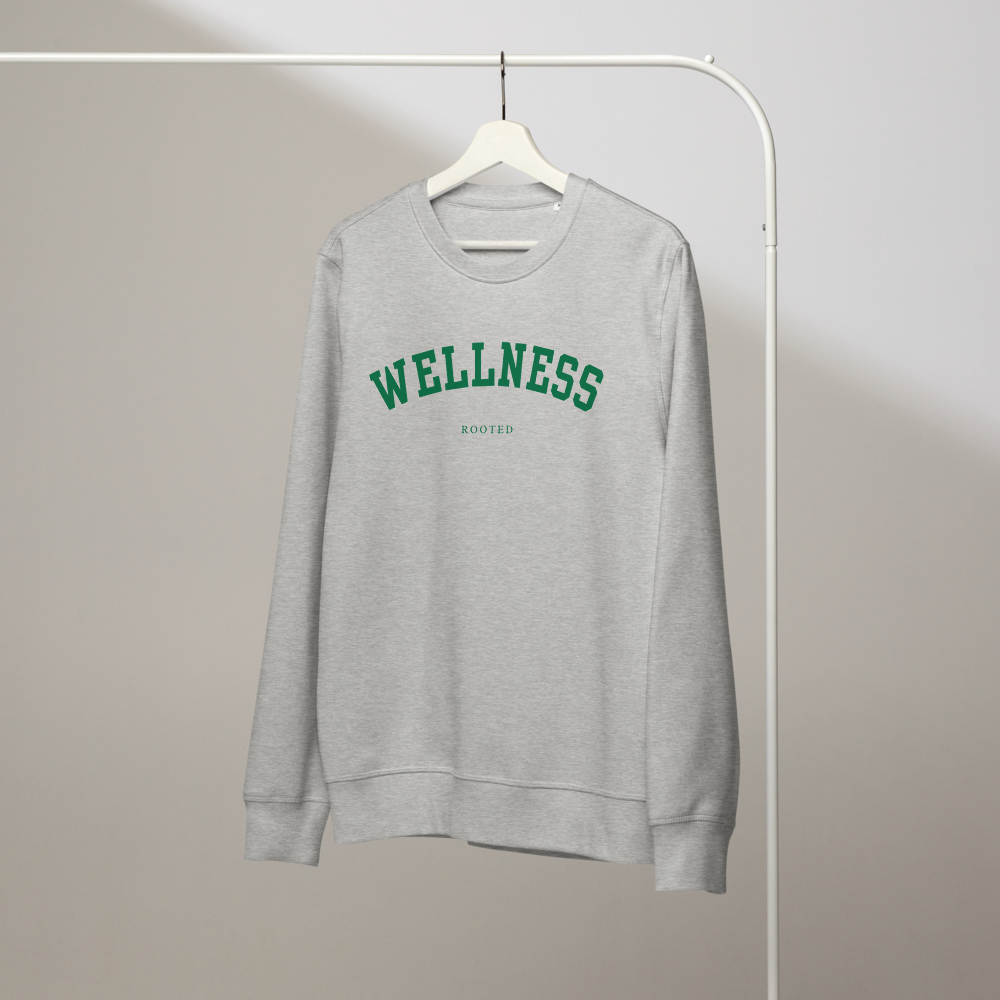 "Wellness" Organic Crewneck Sweatshirt