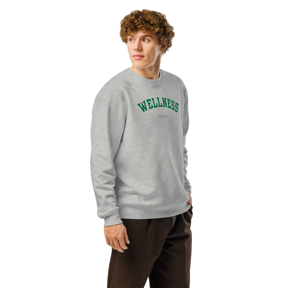 "Wellness" Organic Crewneck Sweatshirt