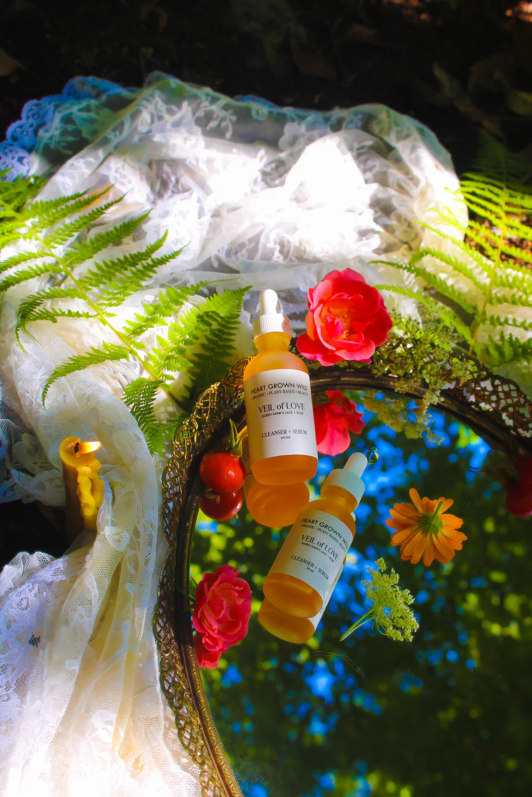 Heart Grown Wild – Veil of Love Facial Oil & Cleanser (1 oz)
