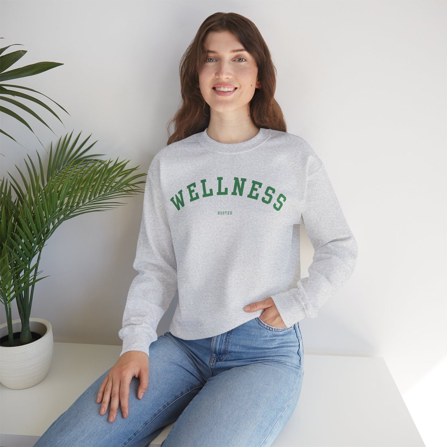 "Wellness" Crewneck Sweatshirt