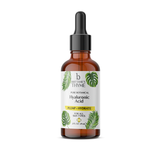 BRITTANIE'S THYME: Hyaluronic Acid Serum, 2 oz