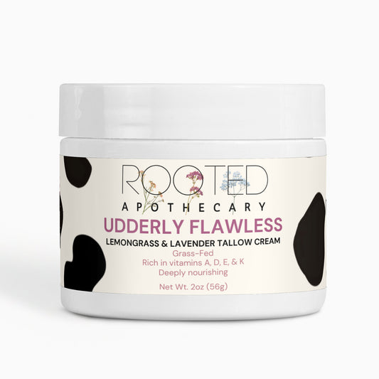 Udderly Flawless - Tallow Cream Lemongrass & Lavender