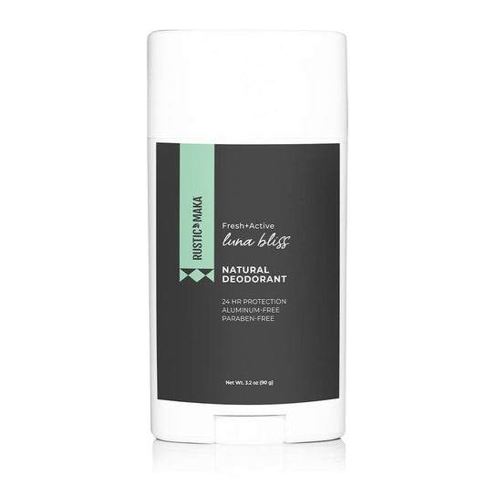 Rustic MAKA Natural Deodorants + Body Care - LUNA BLISS Natural Deodorant (Magnesium + Charcoal)