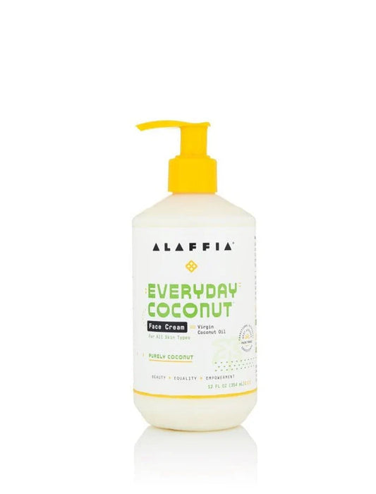 ALAFFIA: Everyday Coconut Face Cream Purely Coconut, 12 fo