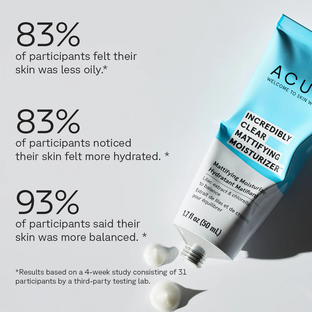 ACURE: Incredibly Clear Mattifying Moisturizer, 1.7 fl oz