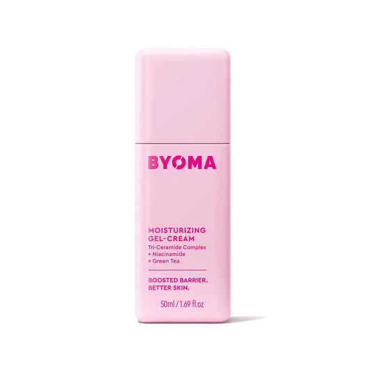 BYOMA Moisturizing Gel Cream - Barrier Repair Cream/Gel Face Lotion with Niacinamide and Green Tea - Ceramide Face Moisturizer for Dry Skin - Alcohol Free, Oil Free Face Moisturizer - 1.69 fl. oz