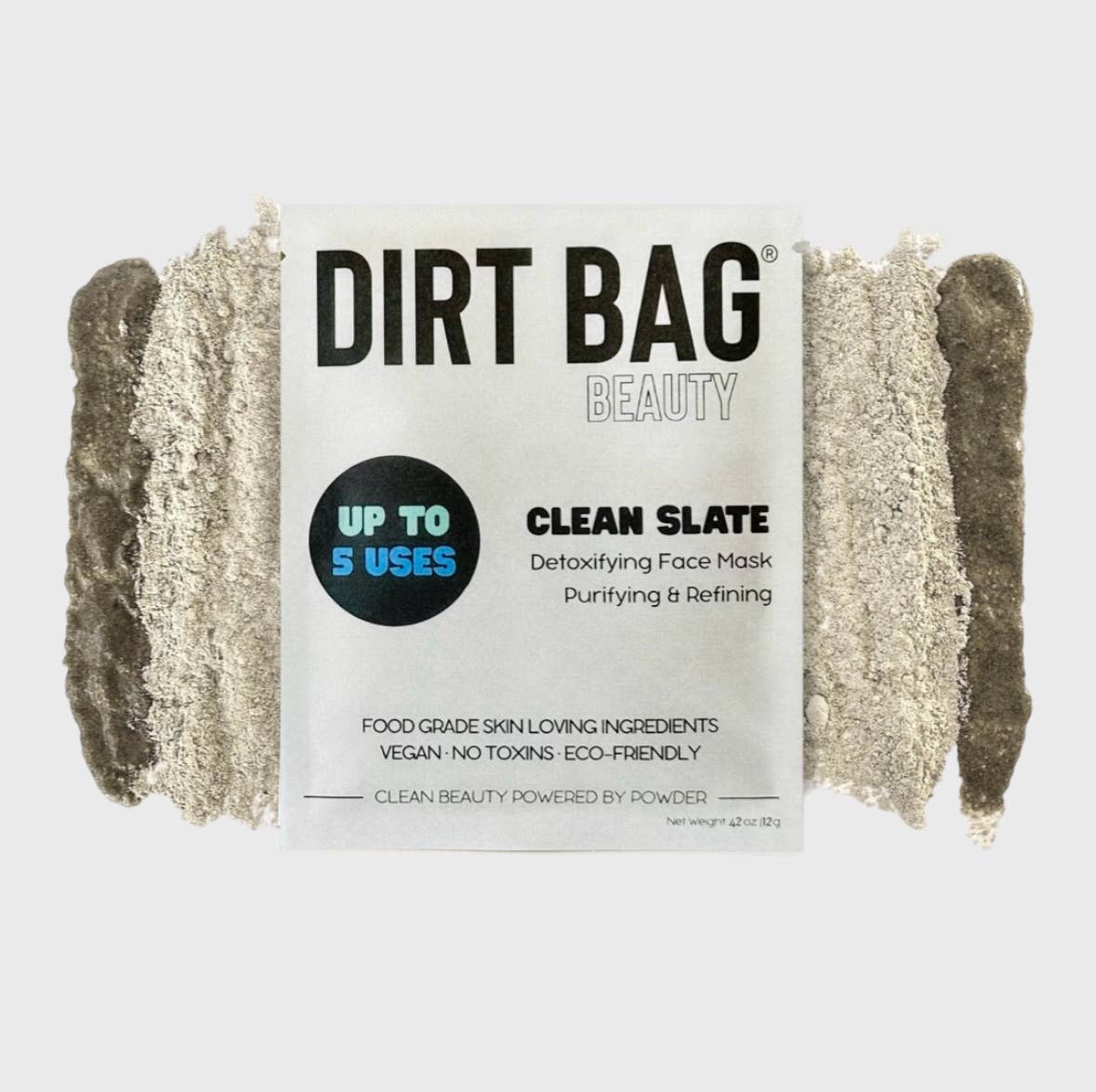 Dirt Bag Beauty - Vegan Powder Face Mask Purifying & Refining -Fragrance Free