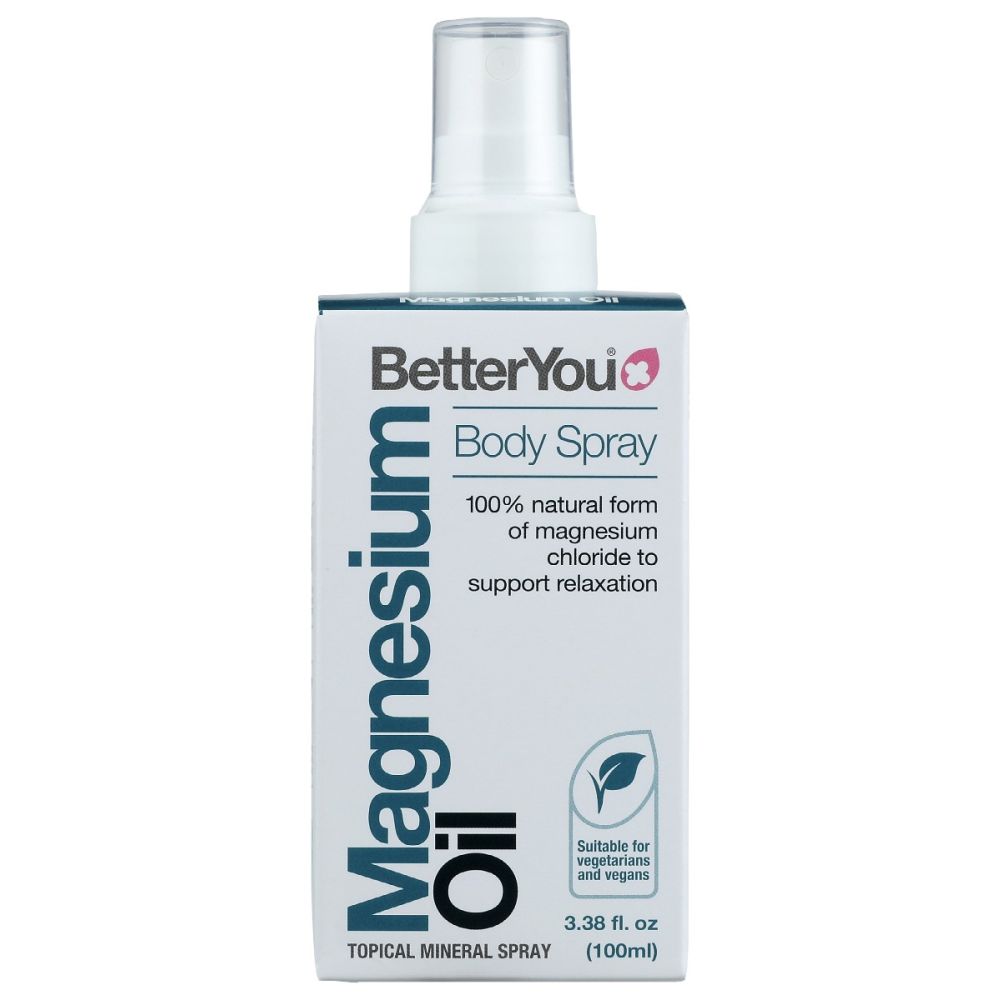 BETTERYOU: Magnesium Oil Body Spray, 3.38 fo